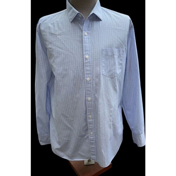 J. Crew Thompson Shirtings Men’s Dress Shirt Sz. XL Professional Office - Picture 3 of 16